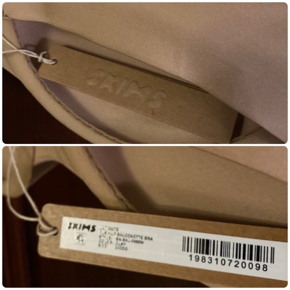 SKIMS Ultimate Push-Up Balconette Bra in Color Clay 34DDD - NWT - Picture 7 of 11